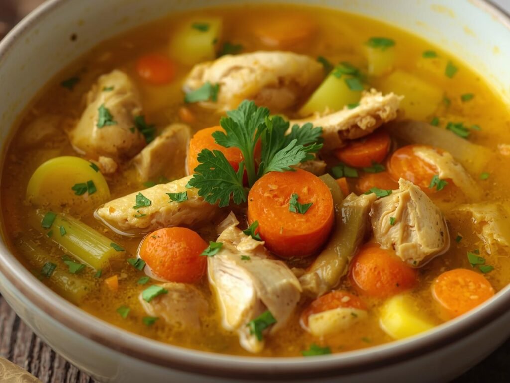 Anti-Inflammatory Turmeric Chicken Soup: The Ultimate Healing Broth