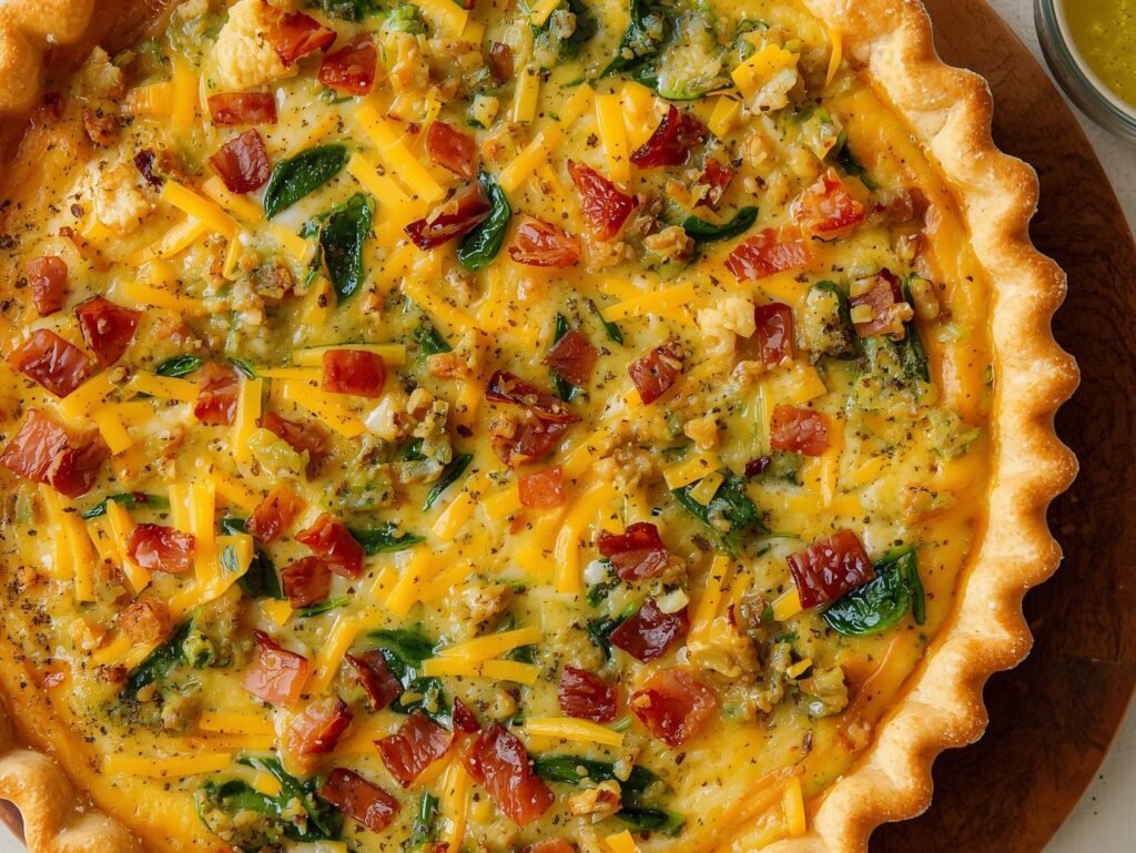 Bacon and Cheddar Quiche: The Ultimate Protein-Packed Comfort Food
