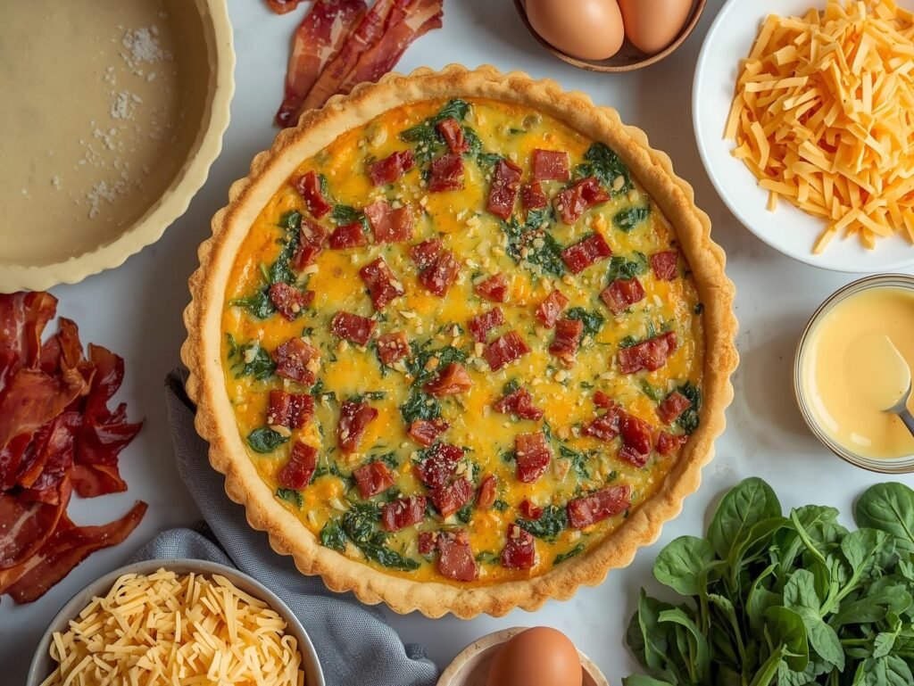 What Is a Bacon and Cheddar Quiche and Why Reinvent It?