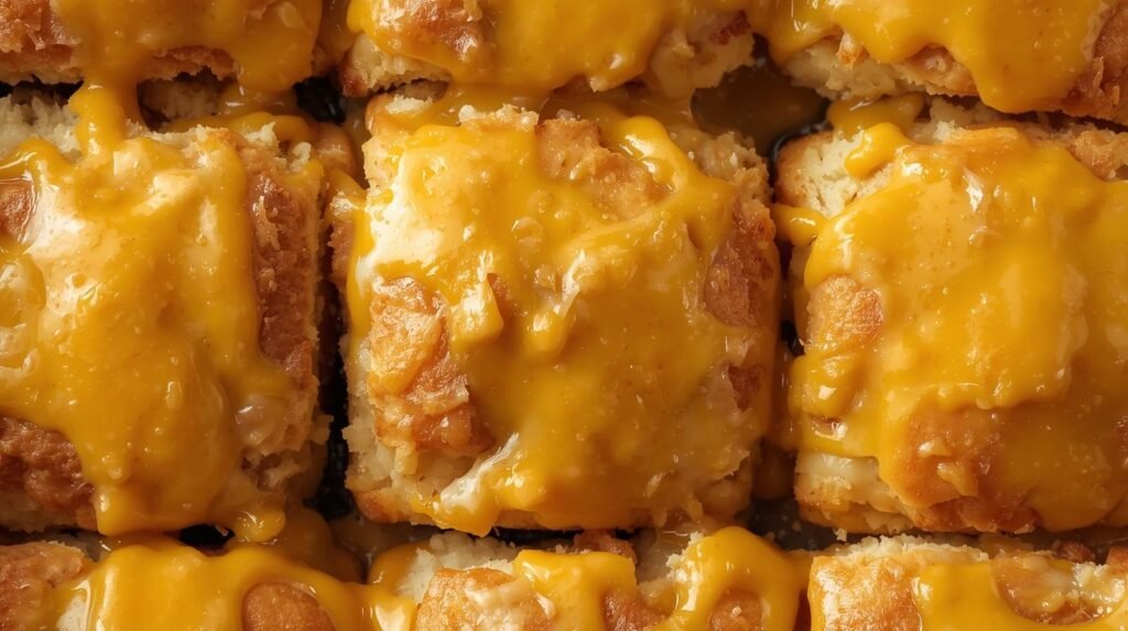 dishes of Baked French Dip Biscuits Recipe