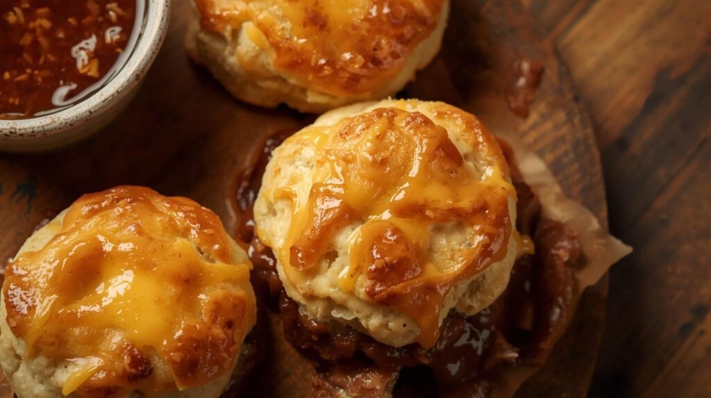 best food of Baked French Dip Biscuits Recipe