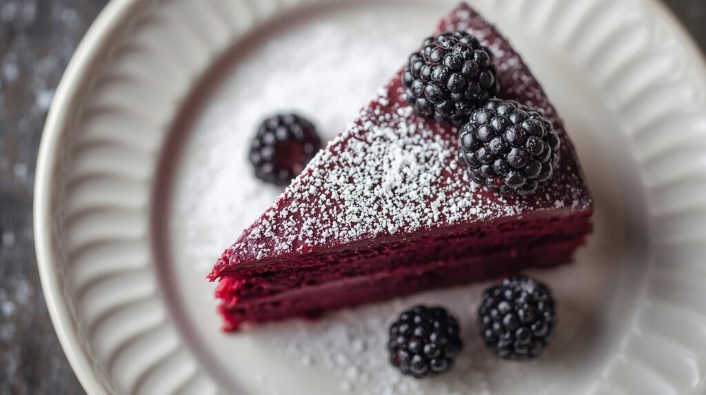 Easy cake Blackberry Velvet Cake Recipe