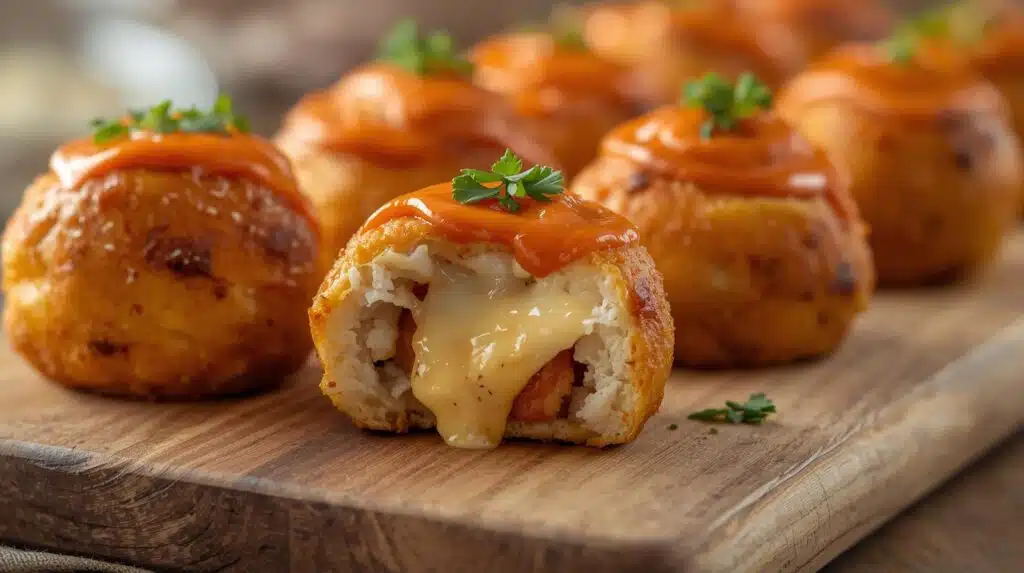 best Buffalo Chicken Bacon Mozzarella Bombs for Game Day Bliss
