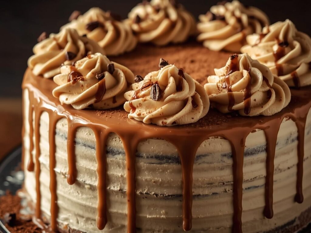 Caramel Coffee Buttercream Cake: A Symphony of Mindful Flavor