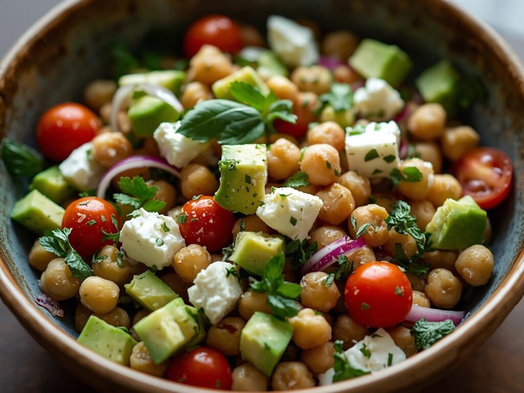 What Is Chickpea Feta Avocado Salad and Why Does It Matter?