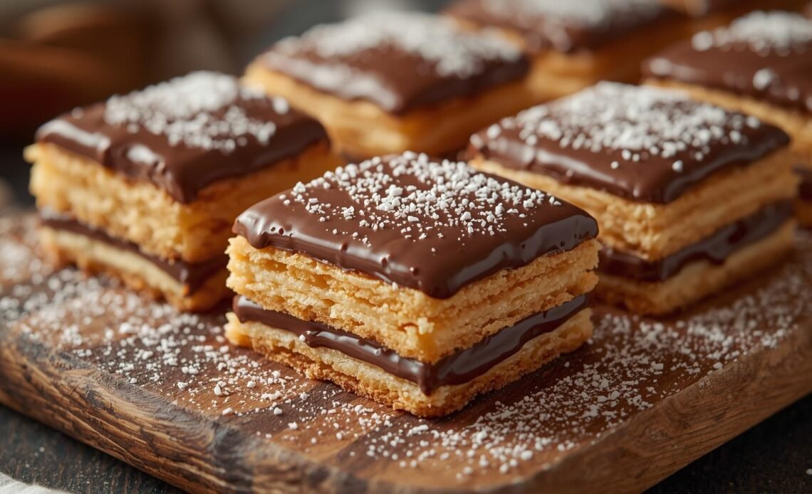 Citrus-Kissed Cannoli Squares: Orange Zest Italian Dessert