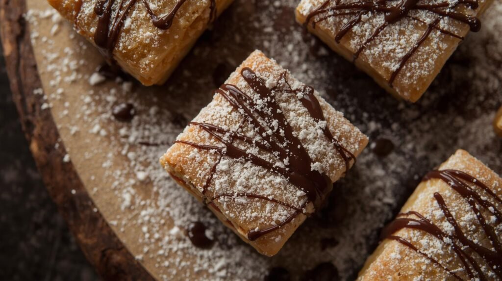 dessert of Citrus-Kissed Cannoli Squares