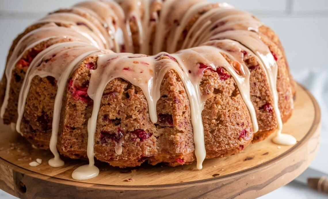 Cranberry Orange Bundt Cake Recipe