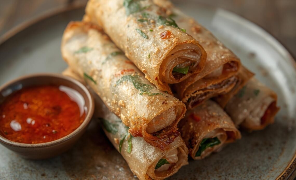 Crispy Rice Paper Spring Rolls: Light, Fresh, and Deliciously Versatile