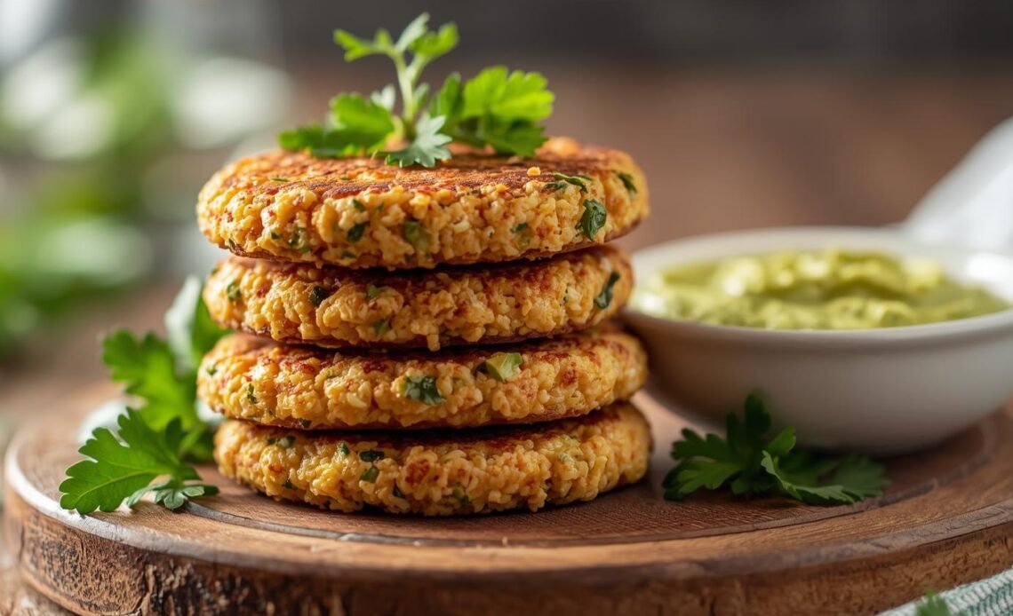 Crunchy Quinoa Veggie Patties