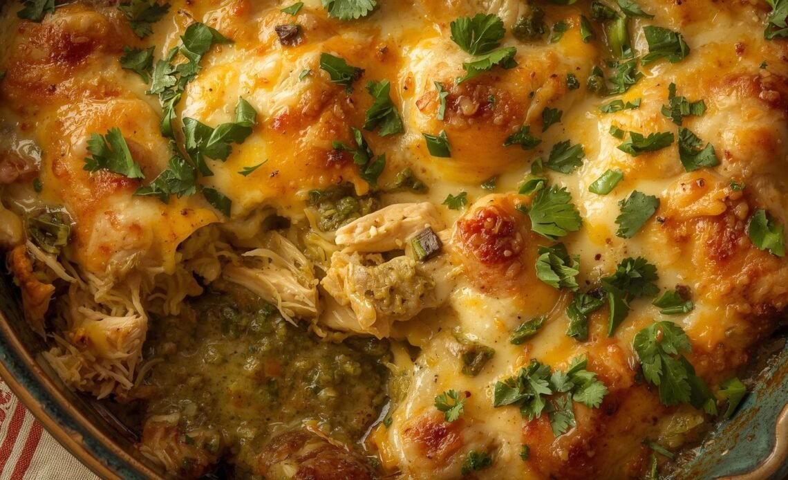 Delicious Salsa Verde Chicken Casserole: A Flavorful Weeknight Wonder