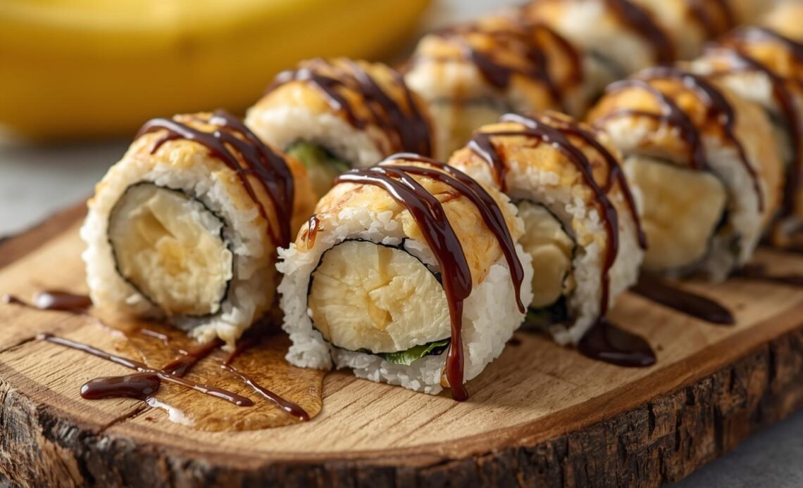 Easy Banana Sushi Rolls: A Fun & Healthy Snack Recipe Everyone Will Love