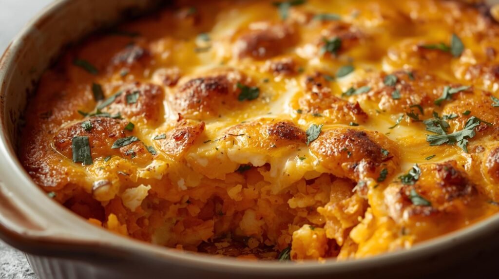 Easy Sweet Potato Egg Casserole