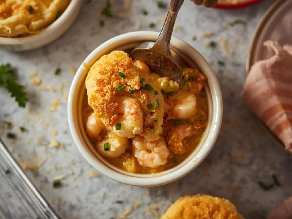 Shrimp and Lobster Cheddar Bay Biscuit Pot Pie: A Luxurious Comfort Food Mashup