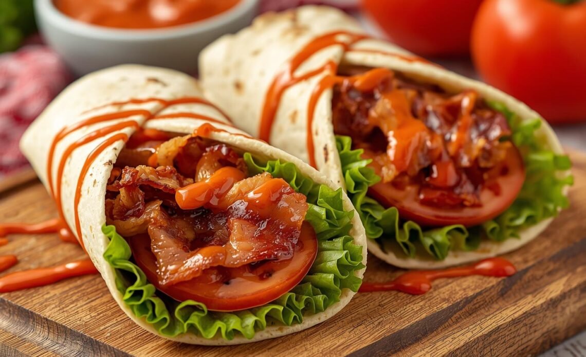 BLT Wraps with Secret Sauce