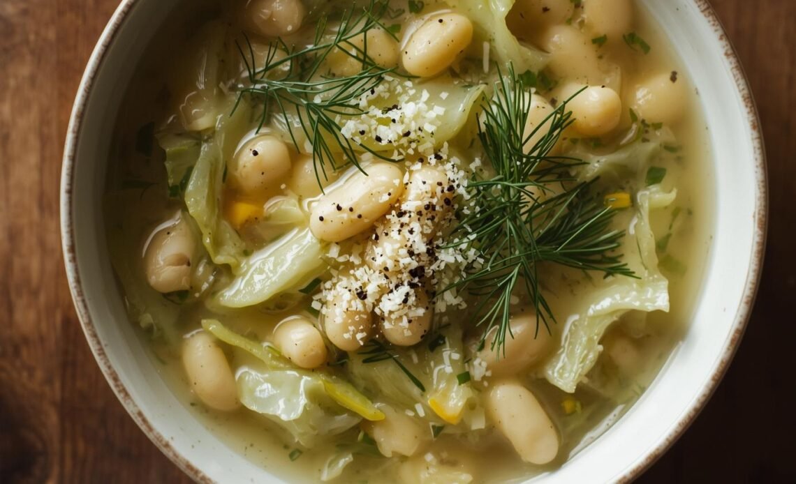 Lemon Dill Cabbage Soup
