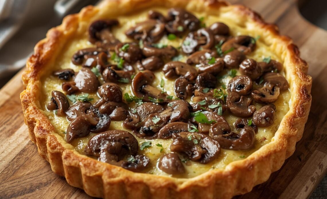 Mary Berry Mushroom Quiche