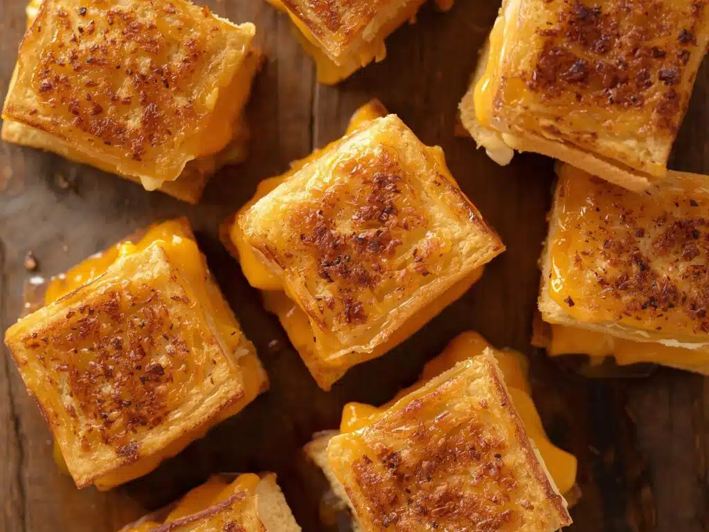 Mini Grilled Cheese Hawaiian Rolls: The Ultimate Shareable Comfort Bite