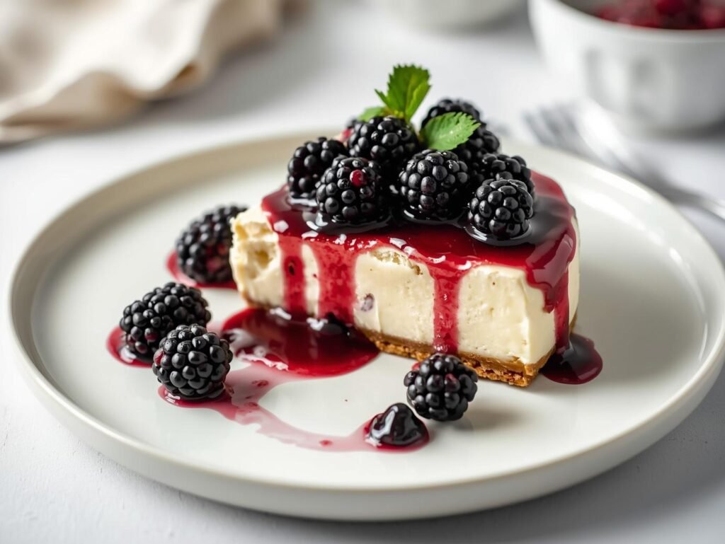 What Is a No Bake Blackberry Cheesecake and Why Does It Matter?