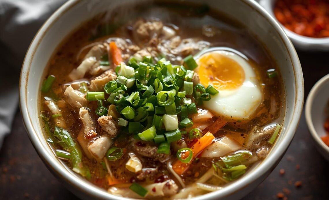 One-Pot Egg Roll Soup with Green Onions and Ginger: The Cozy, Low-Carb Takeout Hack