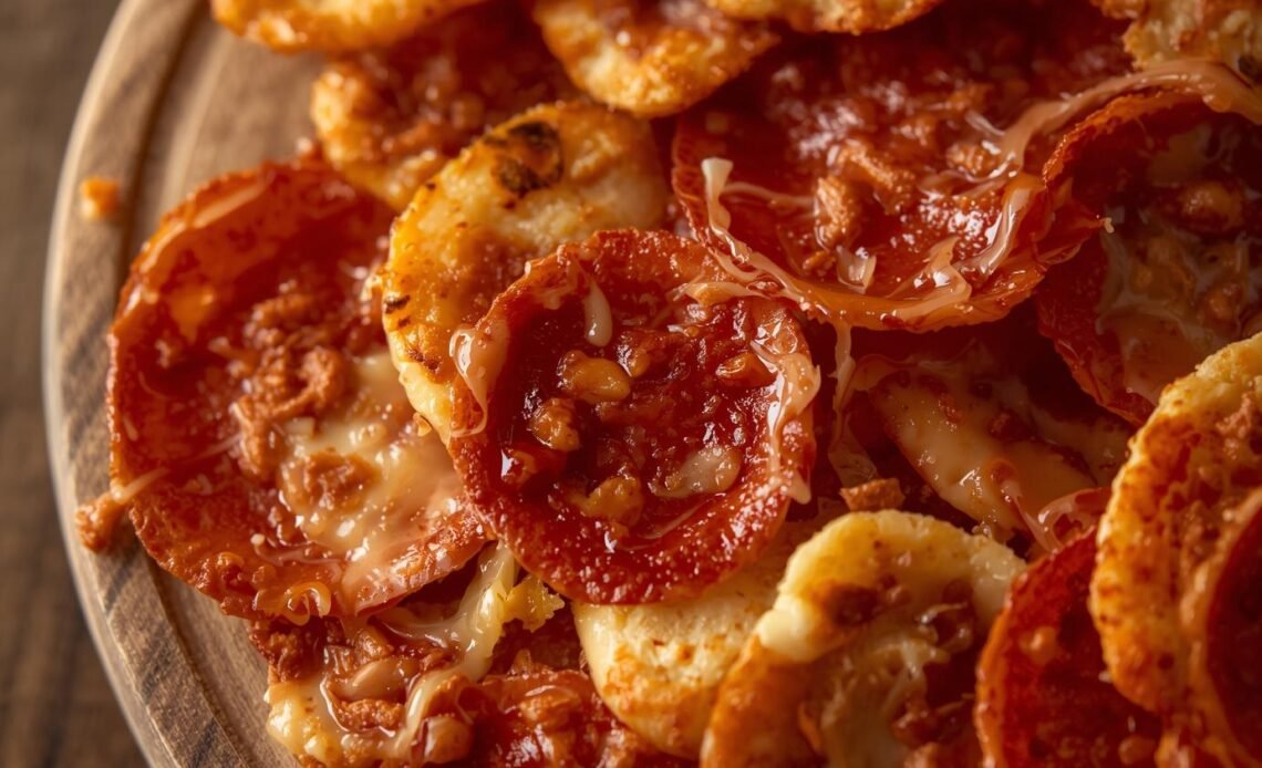 Pepperoni Cheese Crisps