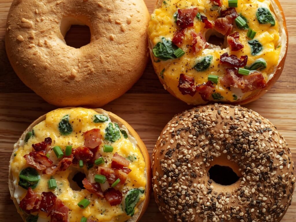 Quiche Stuffed Bagels: A Brilliant Breakfast Mashup