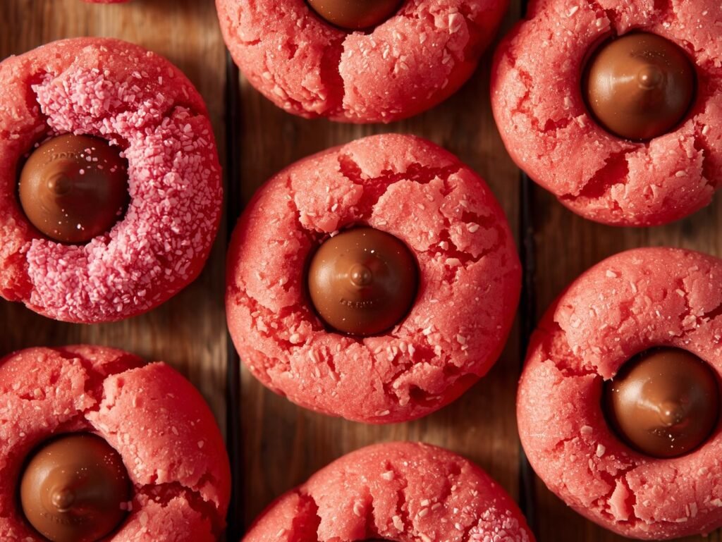 Strawberry Kiss Cookies: A Simple, Sweet, and Mindful Bite