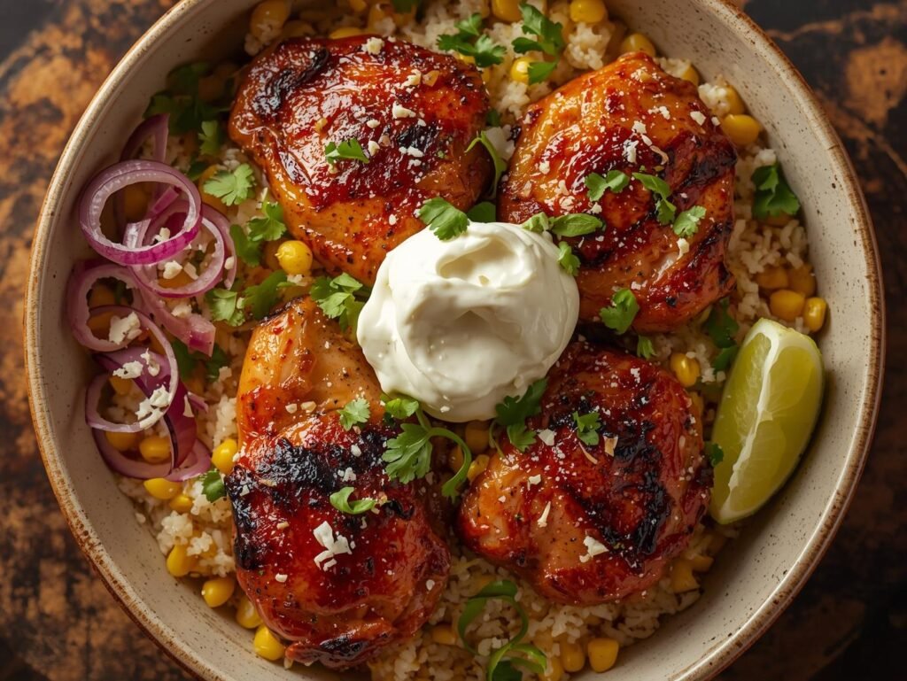 Street Corn Chicken Bowl: A Vibrant, Balanced Weeknight Feast