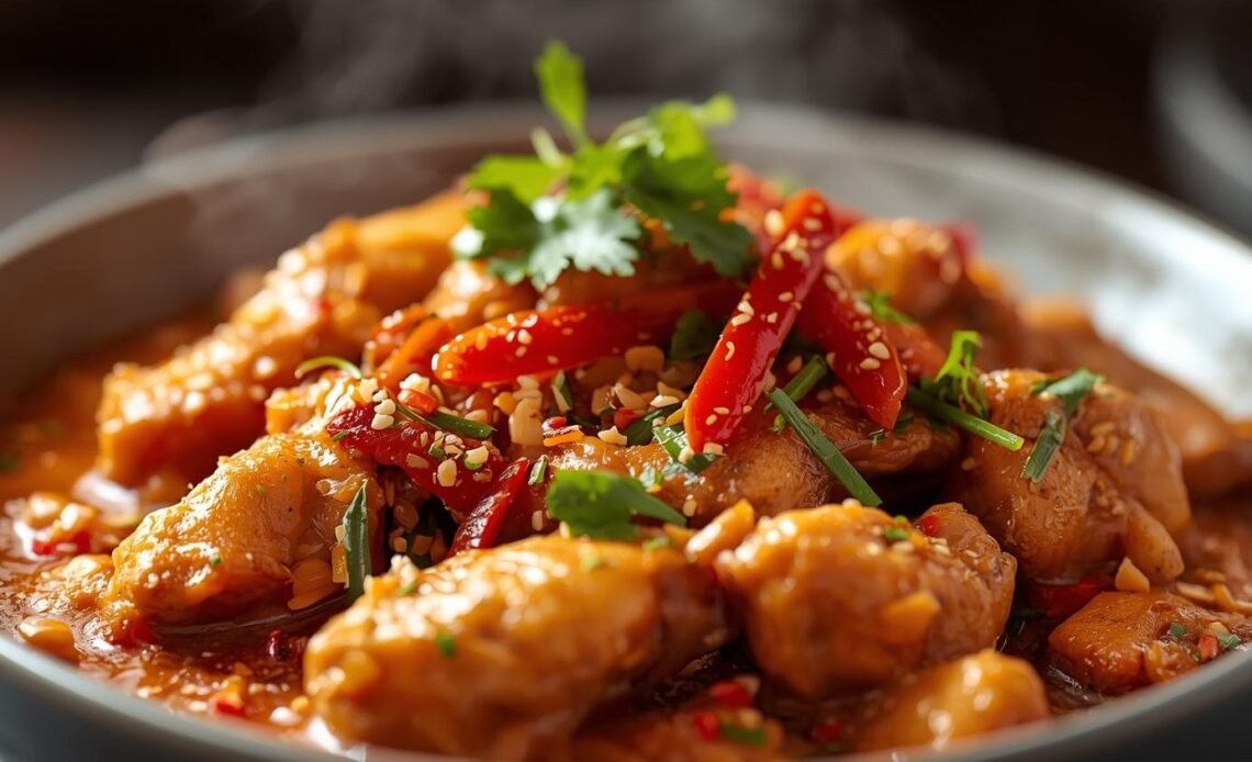 Thai Sweet Chili Chicken Pressure Cooker