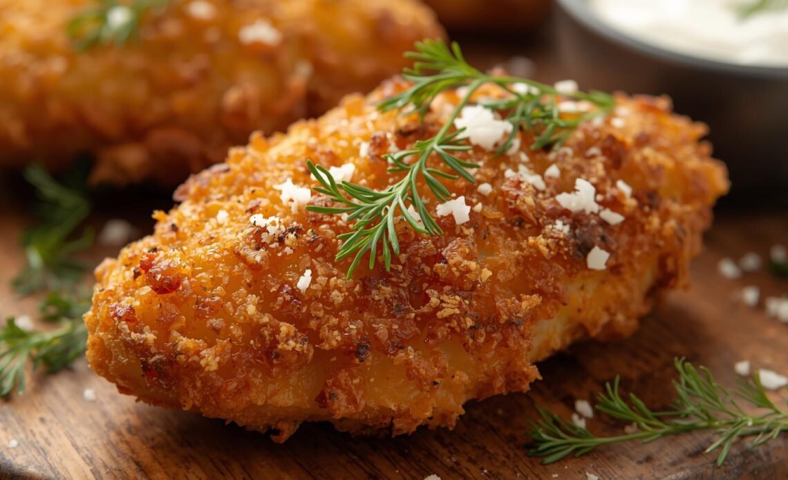 The Best Crispy Dill Pickle Parmesan Chicken: A Flavorful Treat for Any Occasion