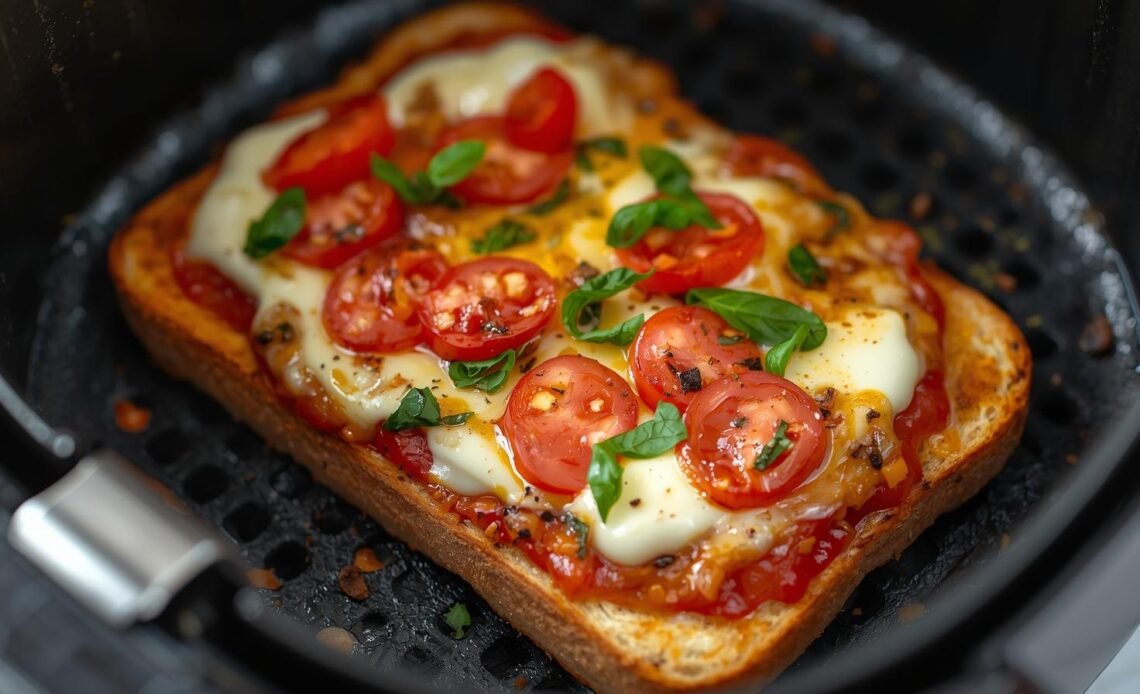 Transform Your Snack Time with Air Fryer Cottage Cheese Pizza Toast