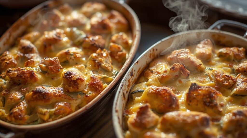 Delicious Chicken Zucchini Bake