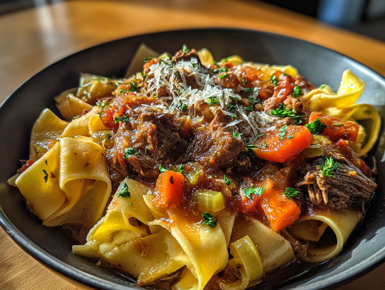 Spaghetti Ragu Red Beef & Red Wine Ragu Pappardelle Recipe | Full Guide
