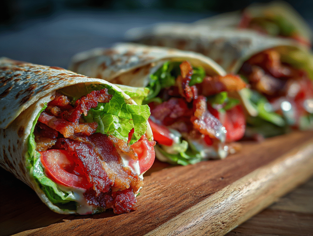Introducing the Best BLT Wraps with Secret Sauce Recipe
