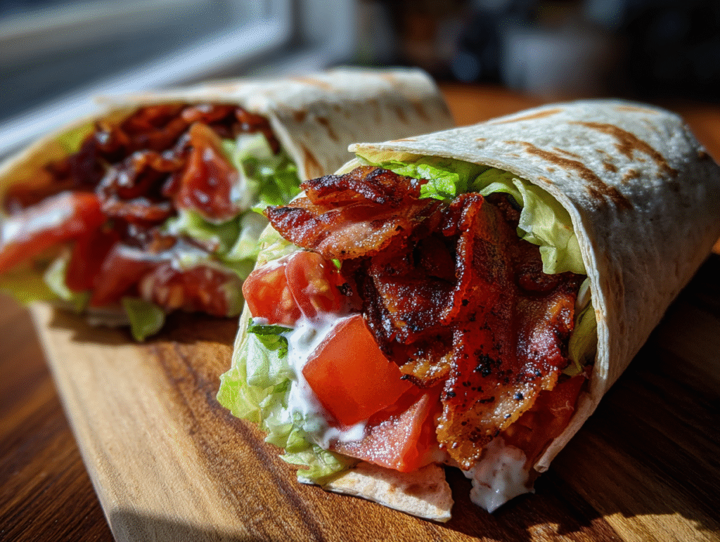 BLT Wraps with Secret Sauce Recipe