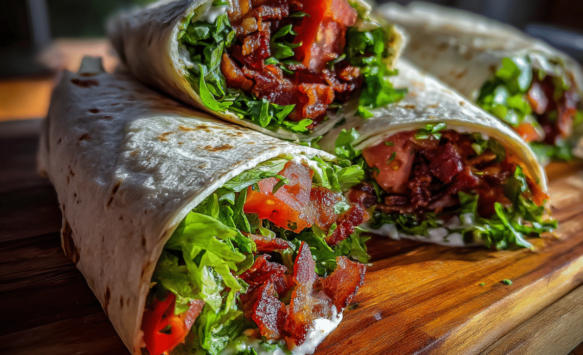 Best BLT Wraps With Secret Sauce Recipe