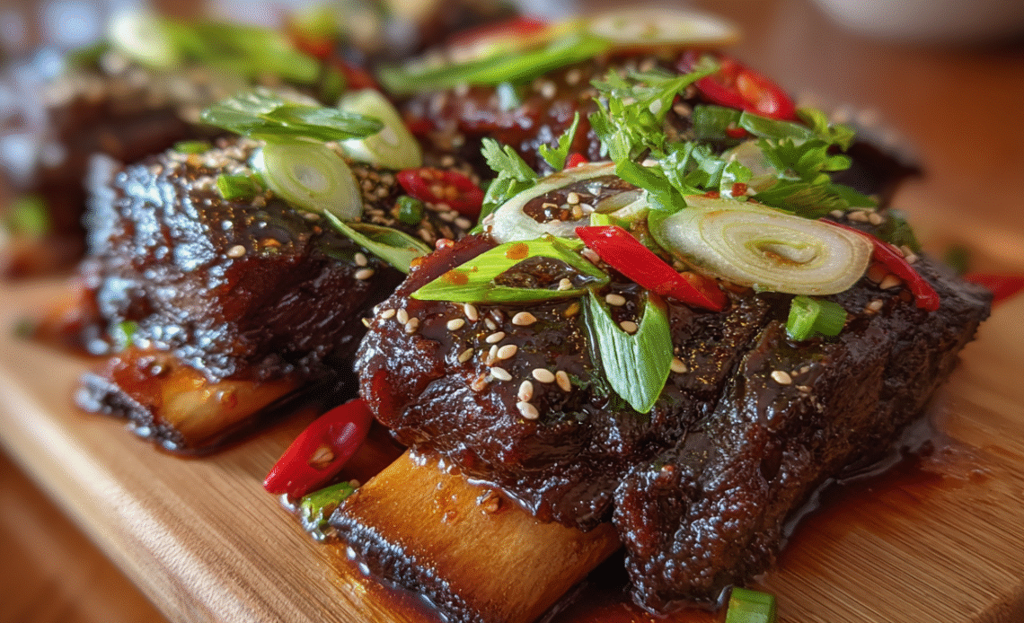 Caramelized Slow Roast Asian Beef Short Rib: A Deeply Savory