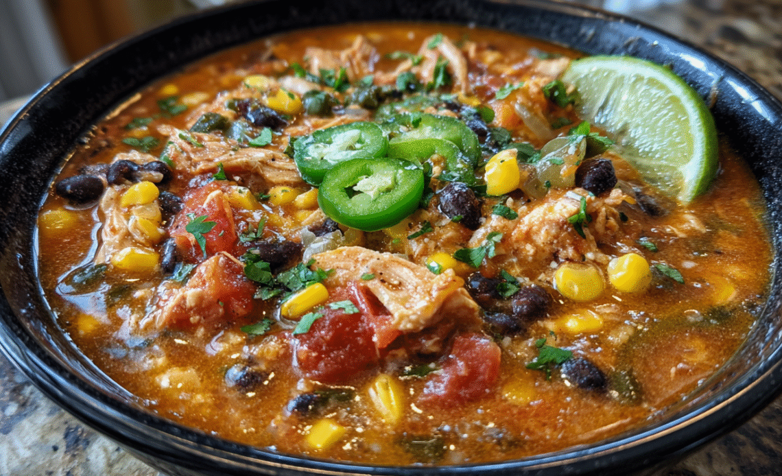 Chicken Poblano and Black Bean Soup: A Creamy, Comforting Southwest Favorite
