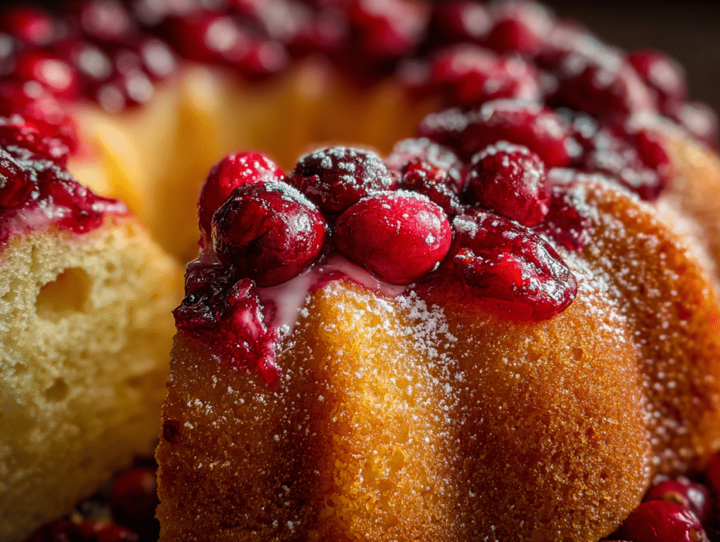 Cranberry Orange Bundt Cake