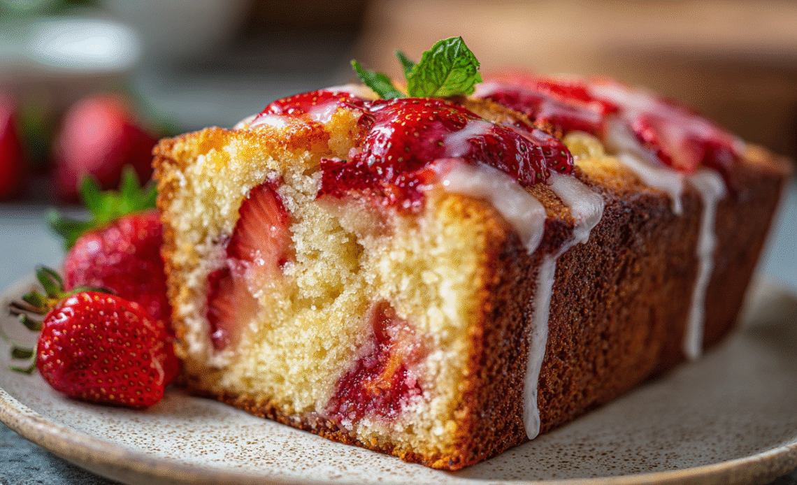 Easy Strawberry Pound Cake: A Sweet Delight for Every Occasion