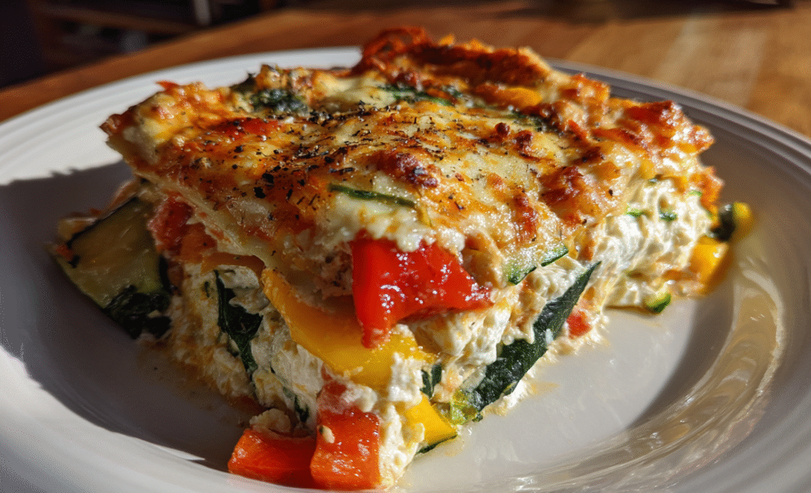High Protein Veggie Lasagna: A Nourishing Twist on a Classic Favorite