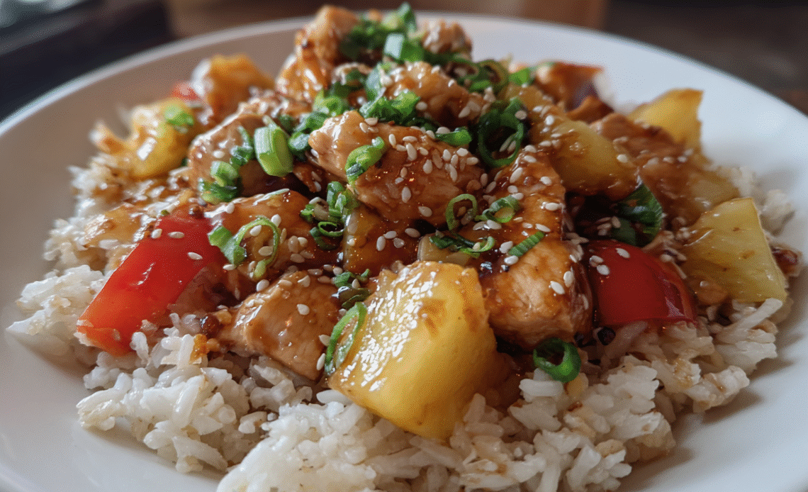 Pineapple Chicken and Rice: Sweet, Savory, Effortlessly Easy