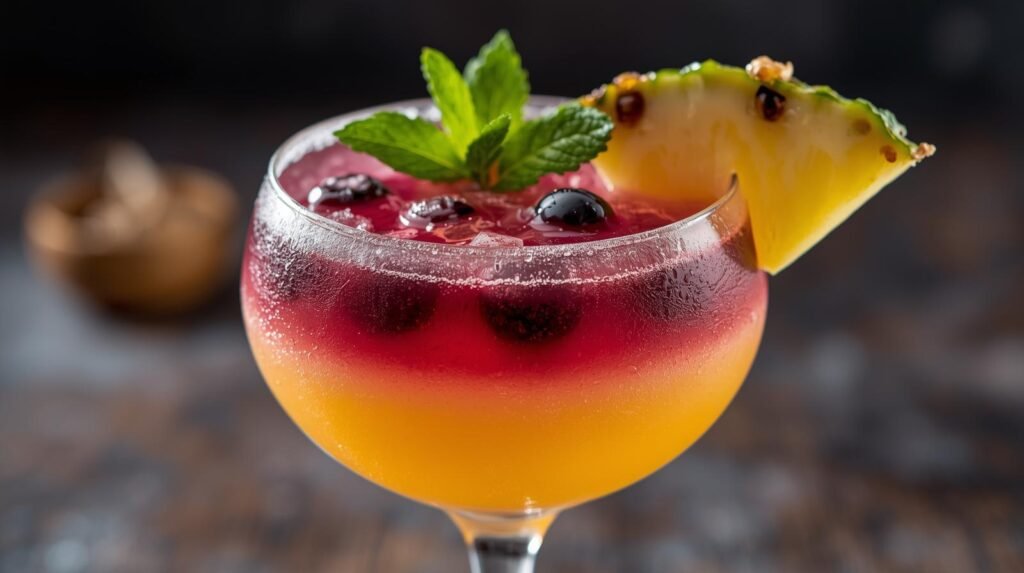 Blueberry Pineapple Tequila Sour recipes