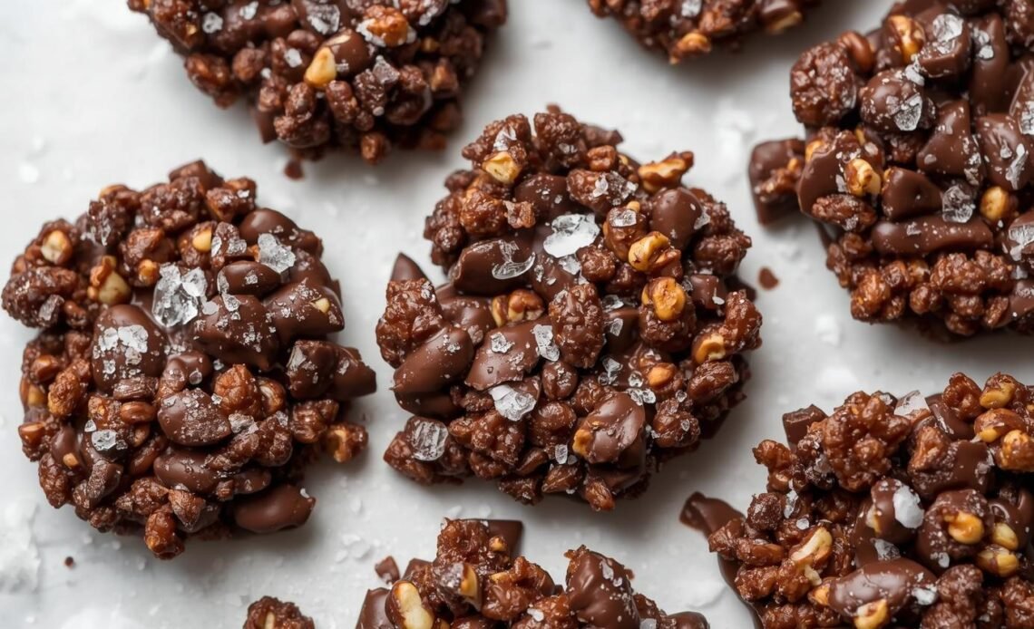 Dark Chocolate Quinoa Crisps
