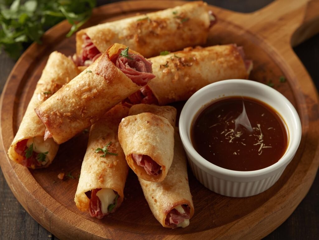 French Dip Tortilla Roll Ups: A Savory, Shareable Twist on a Classic