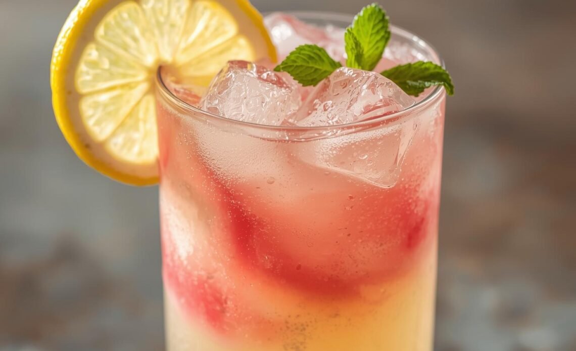 Iced Guava White Tea Lemonade