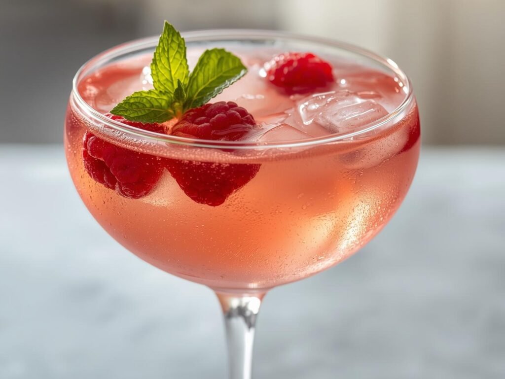 Raspberry Moscato Cocktail: A Lighter, Fruit-Forward Celebration Drink