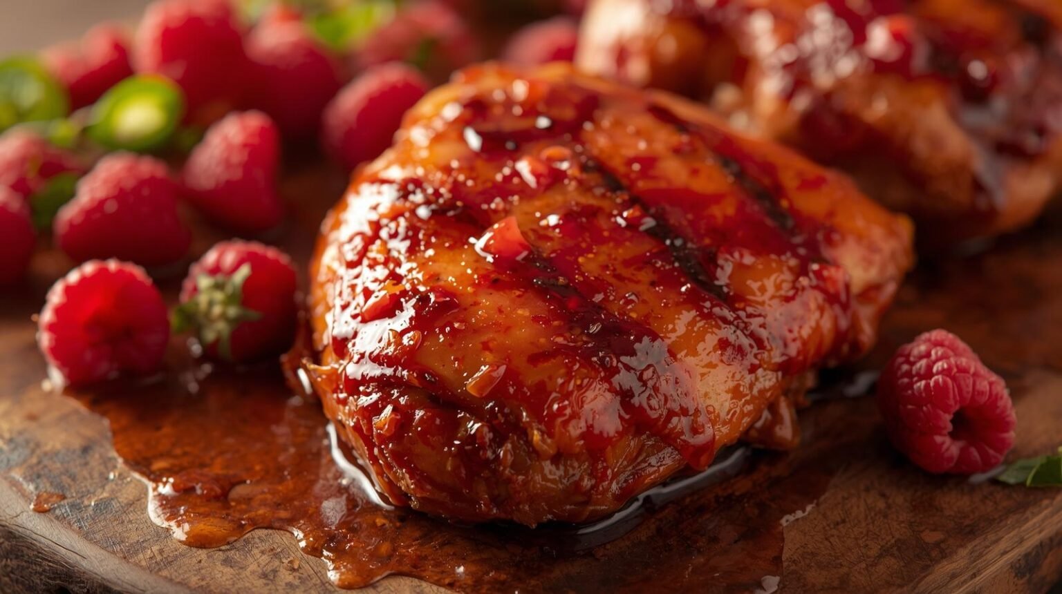 Wine Raspberry Chicken Sweet and Spicy Jalapeno Raspberry Chicken Recipe | Full Guide