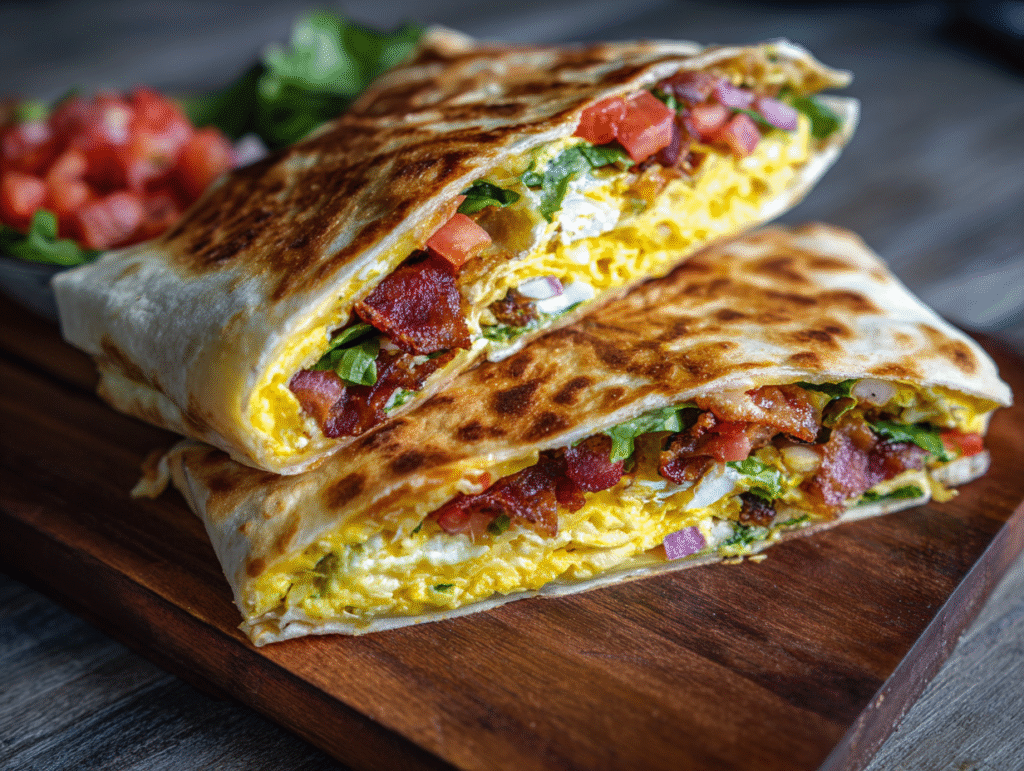Incredible Love-Infused Breakfast Crunchwrap
