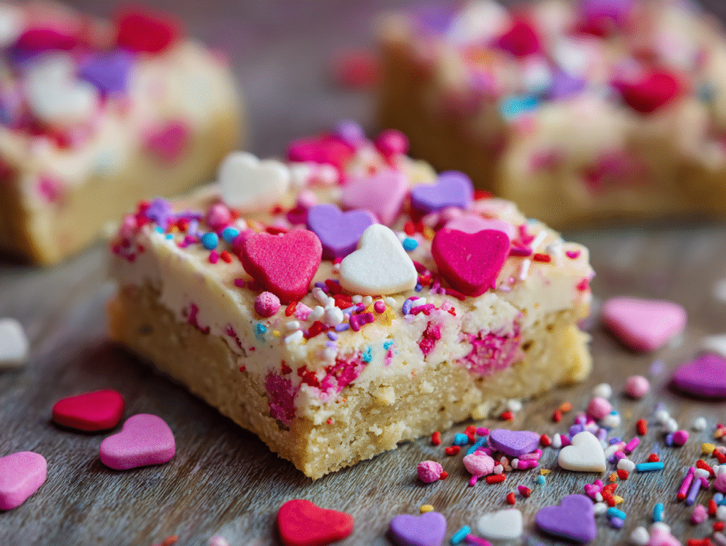 Chewy Valentine Sugar Cookie Bars: The Ultimate Love-Filled Celebration Dessert